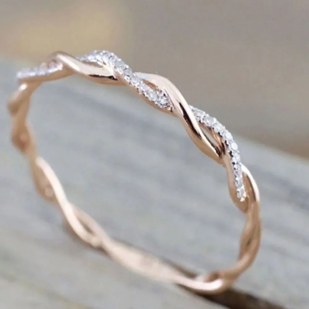 3for$20 NWT rose gold color ring select your size